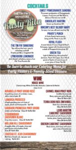 Drink Menu